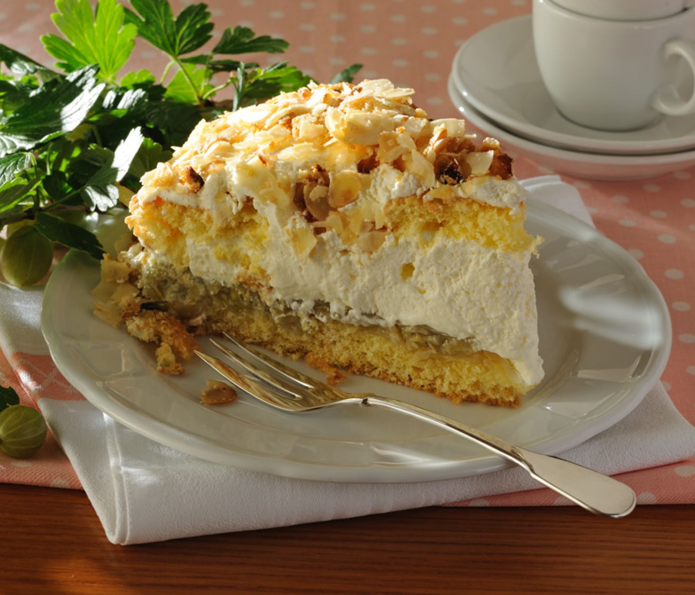Café Uppen Barg & Swingolf in Bergrade - Sahnetorte