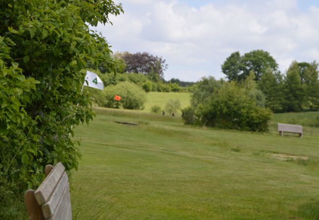 Café Uppen Barg & Swingolf in Bergrade - Höhenunterschiede