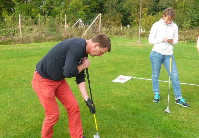 Café Uppen Barg & Swingolf in Bergrade - Golfen in Schleswig Holstein